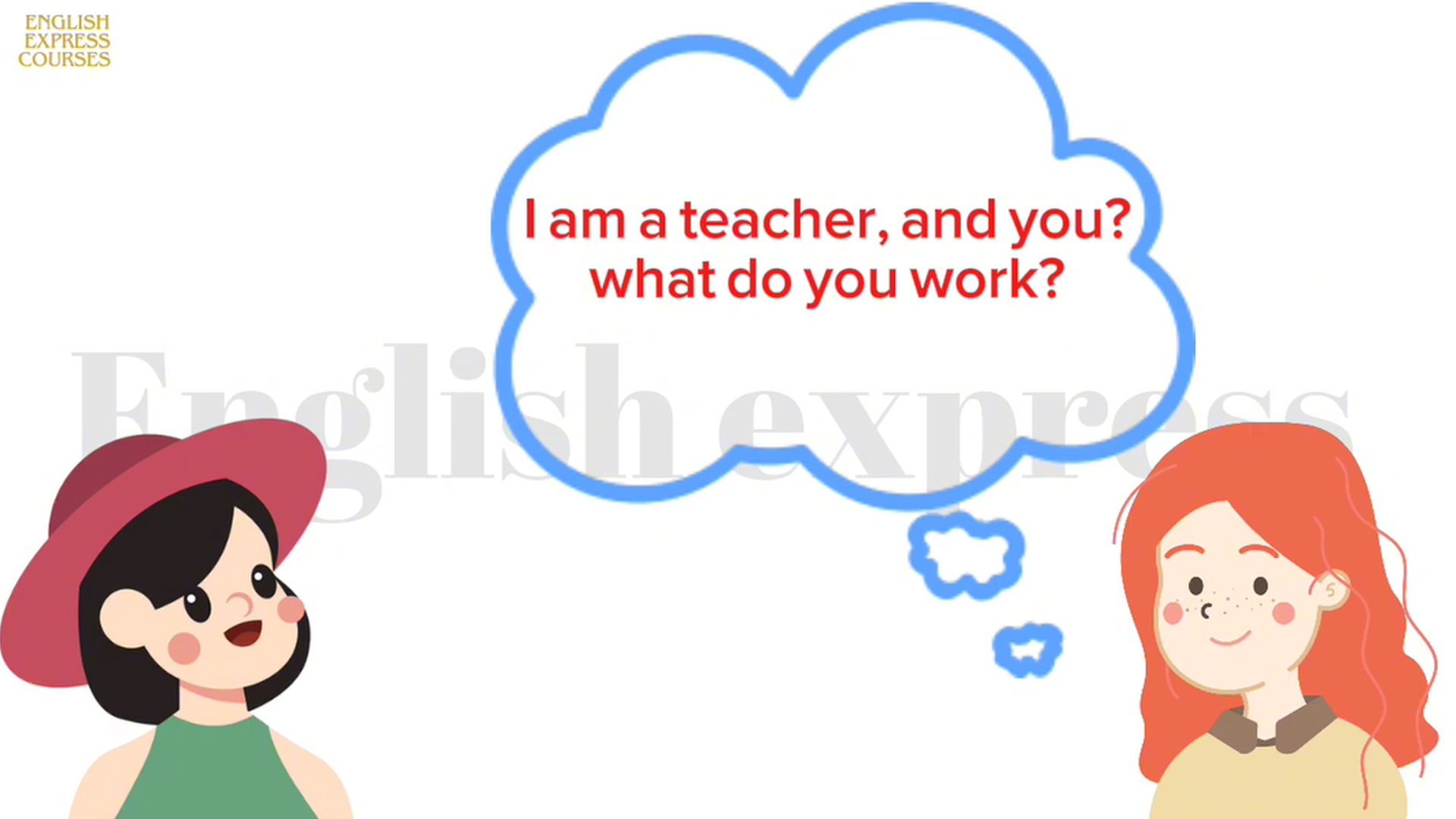 محادثة عن العمل بالانجليزية